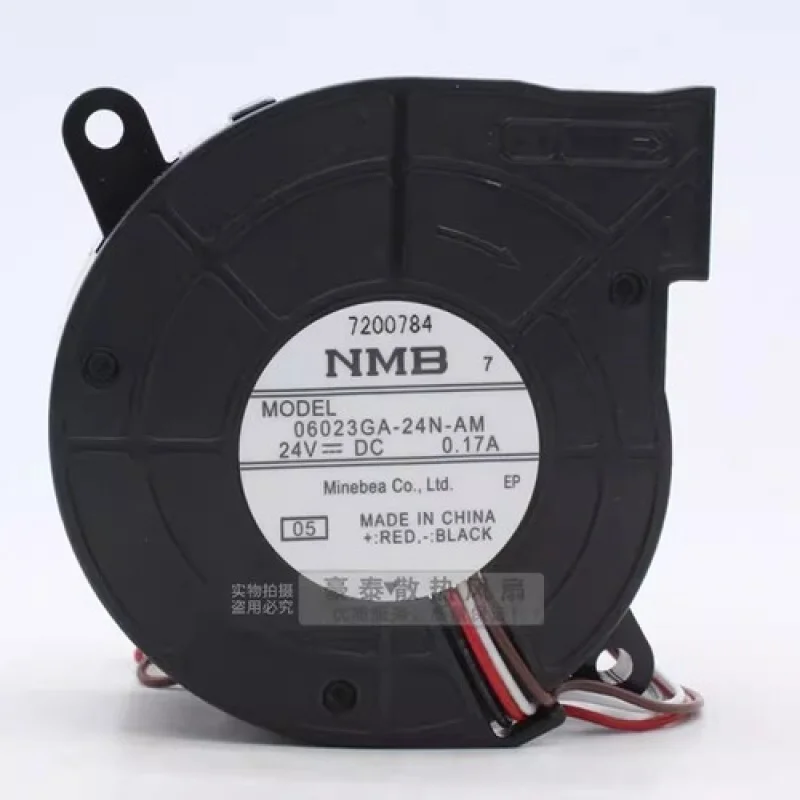 

C for NMB 06023GA-24N-AT DC24V 0.17A 4-Wire Turbo Cooling Fan