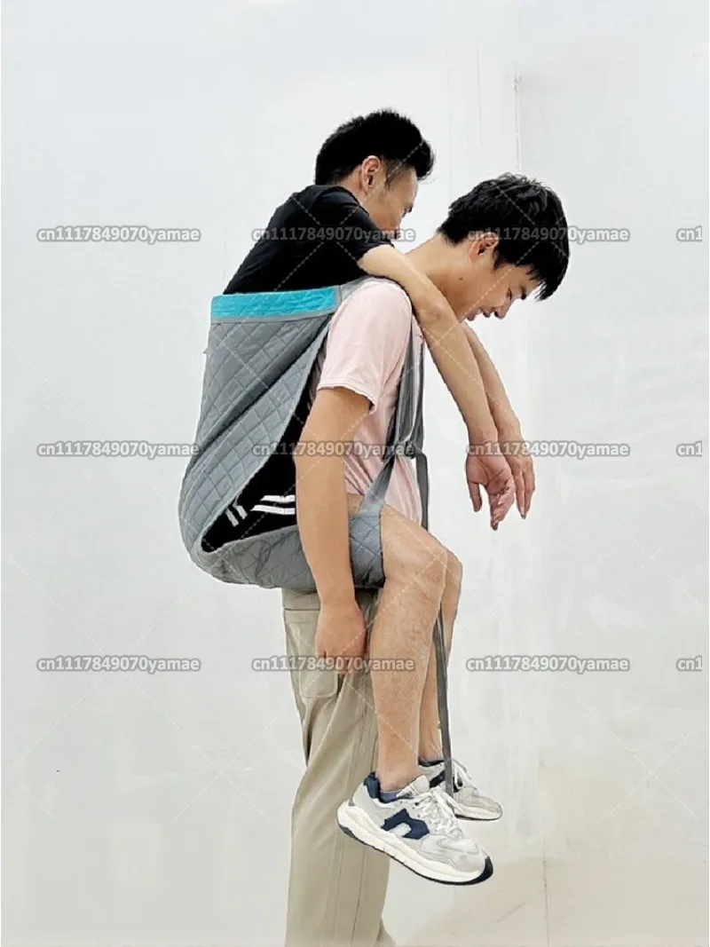 Patient Transfer Belt Lift Sling, Stair Climbing Carrier for Elderly Disabled, Bed to Wheelchair Mobility Assistance Device
