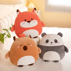 Peluche suave de animales del zoológico Kawaii para niños, almohada de Peluche suave de 40cm, pingüino, cerdo, conejo, Panda, cangrejo