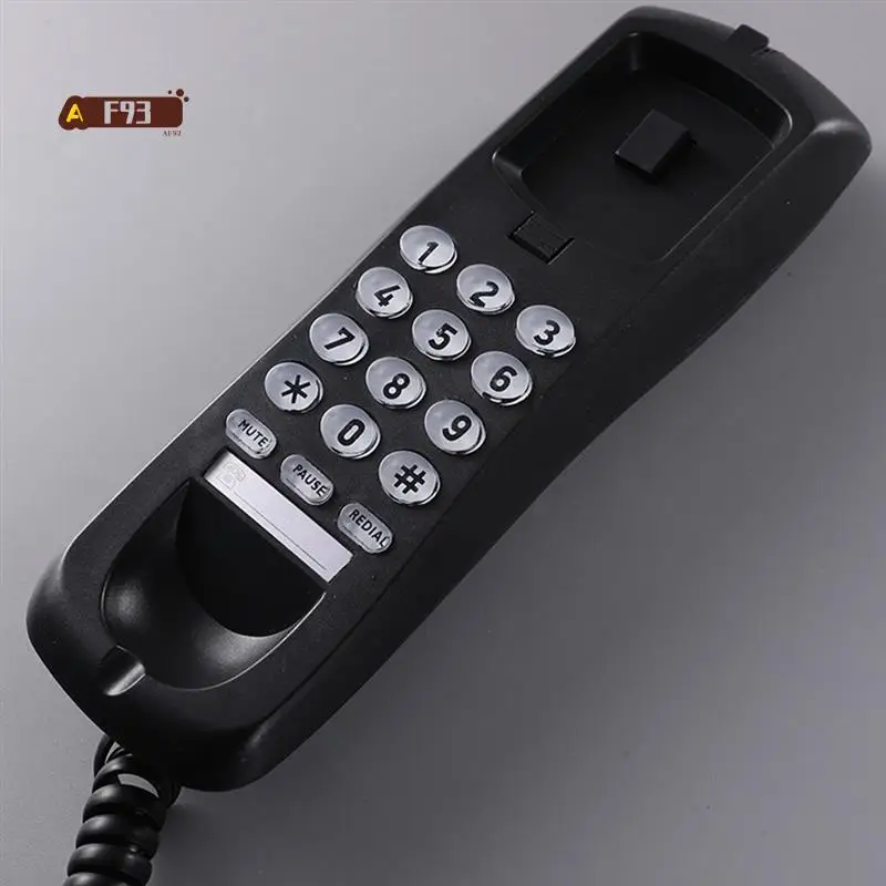 AF93-Wall Phone, Wired Phone, Landline Phone, Home Phone, Small Extension, Small Hang-Up Extension, Hotel Home Office
