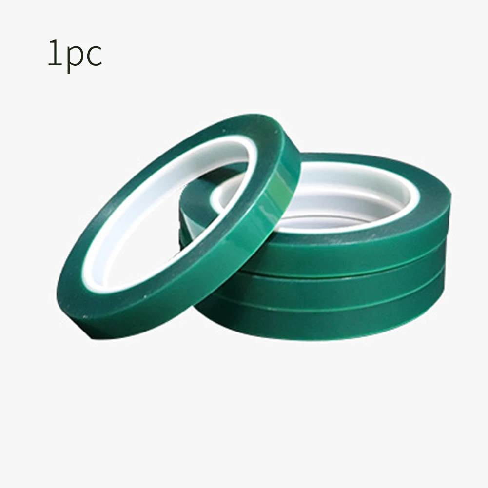 For Painting Spraying Self Adhesive 3D Printer Circuit Boards Masking Tape Green High Temp Powder Coating No Residue Anodizing