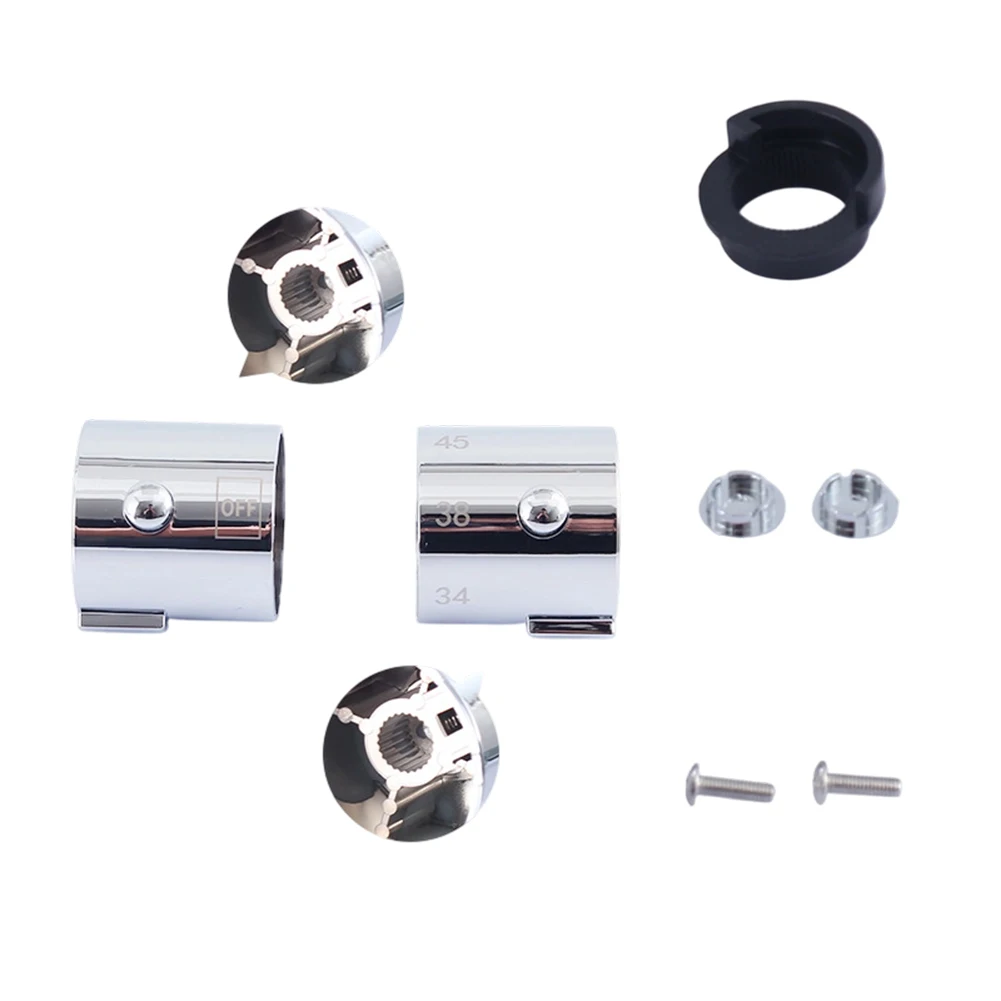 Shower Knob Thermostatic Handle Suits Top And Bottom Outlets User-friendly Installation Robust Construction Shower Handle