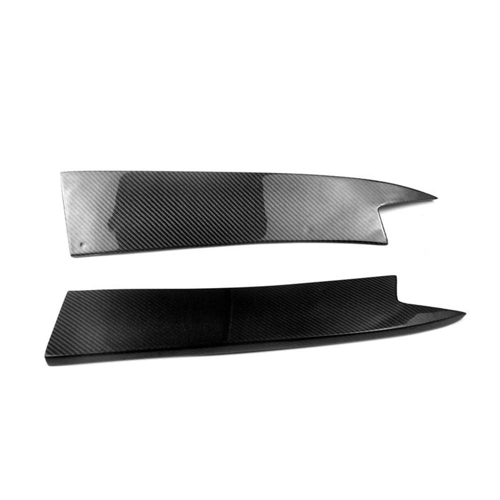 Carbon Fiber Rear Lip Splitters Spoiler Flaps Corner Cover for 2011-18 - W218 CLS260 CLS320 Bumper Protector