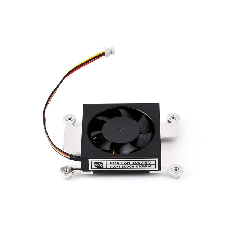 Raspberry Pi Cm5 Dedicated Cooling Fan 5v 3007 Low Noise Adjustable Speed with Thermal Paste