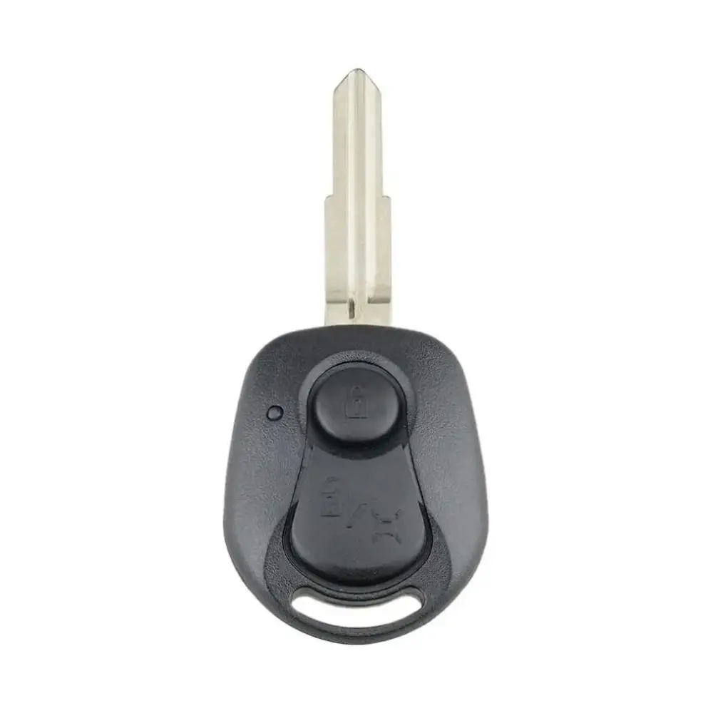 2 Buttons Car Key Fob Case Shell Replacement Remote Cover Fit for Ssangyong/Actyon/Kyron/Rexton