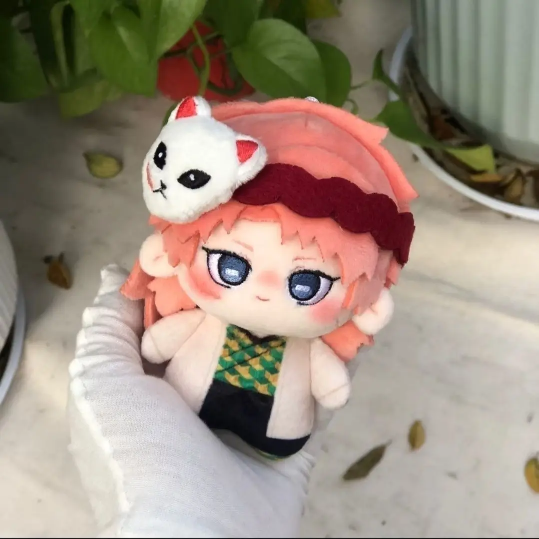10cm Demon Slayer Anime Giyu Tomioka Sabito Cute Cotton Doll Plush Doll, Toy, Birthday Gift