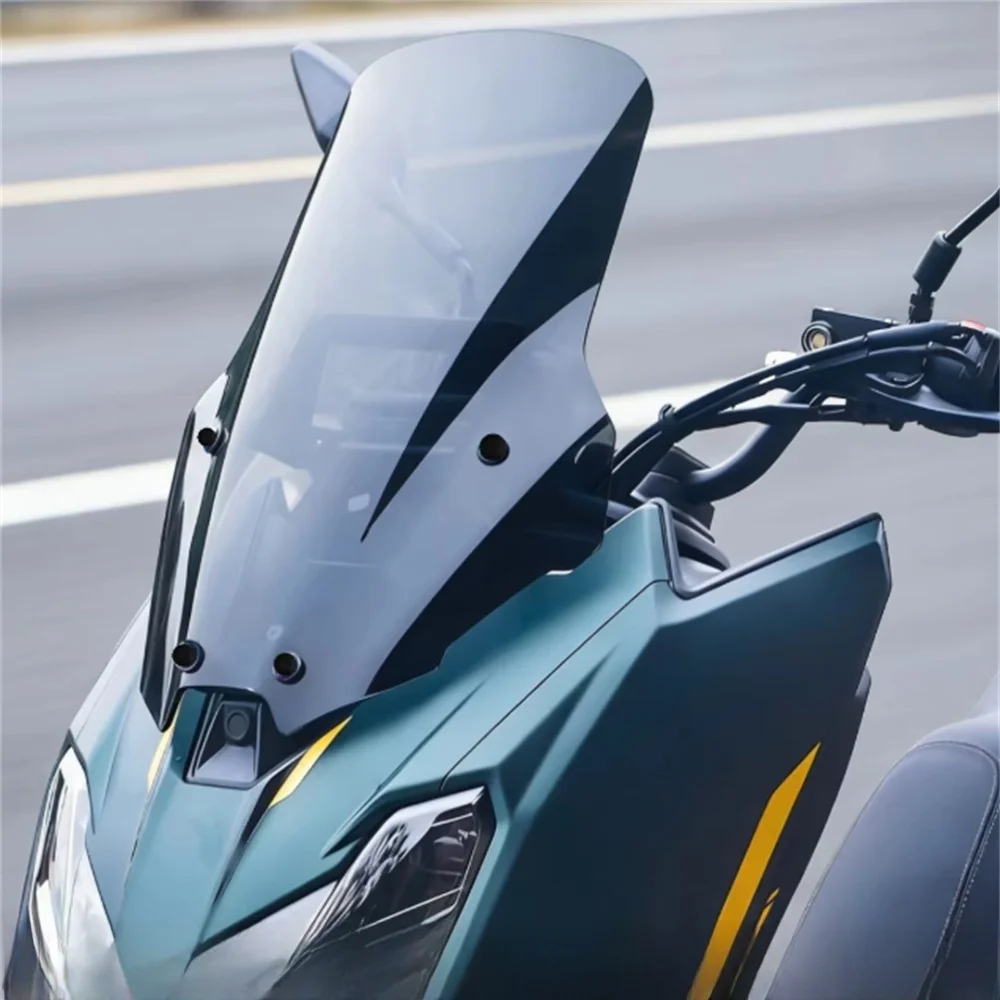 FOR ZONTES 150X Sport Windshield with Elevated Front Windshield Rainboard and Windshield with Bracket Mobile Navigation Rod