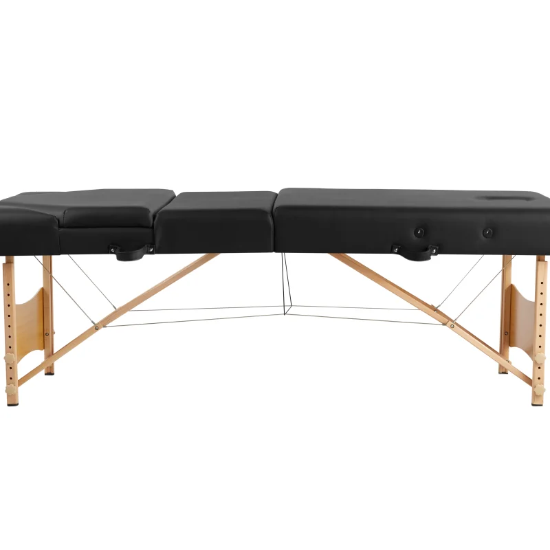 

Портативный массажный стол с кушеткой для наращивания ресниц и креслом для татуировок для спа-процедур; регулируемый по высоте, с подставкой для лица