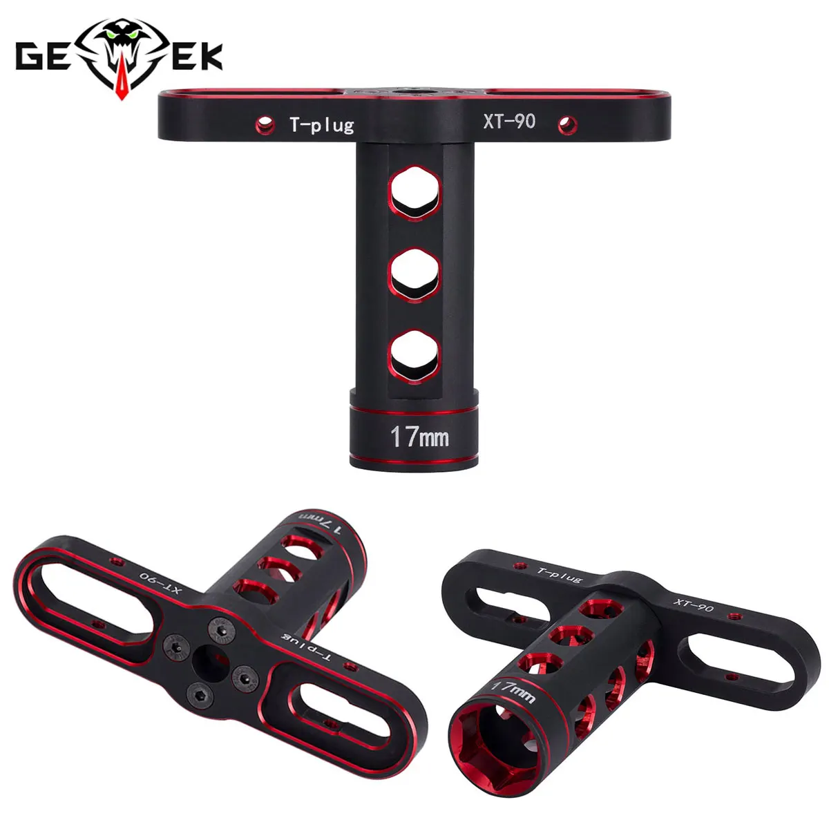 17mm Aluminum Wheel Hex Nut Wrench Installation Tool for 1/8 Off-road Rc Car Monster Truck Trax X-MAXX Summit E-REVO Arrma