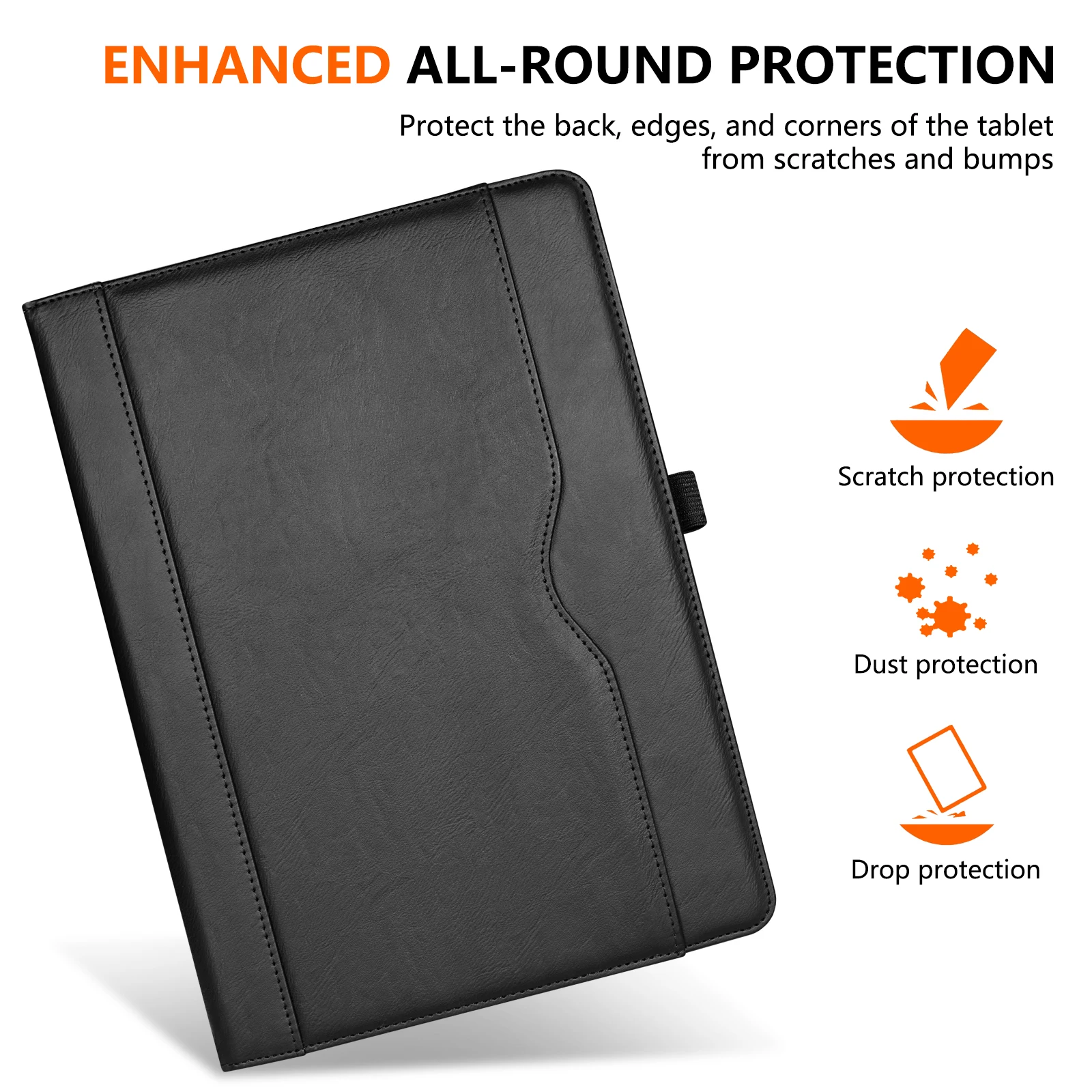 حافظة حماية لجهاز IPad 10.2/10.5 للكمبيوتر اللوحي Air3 4-5 حافظة جلدية محمولة Pro11 حافظة مضادة للسقوط 7th/8th 10th/11th gen