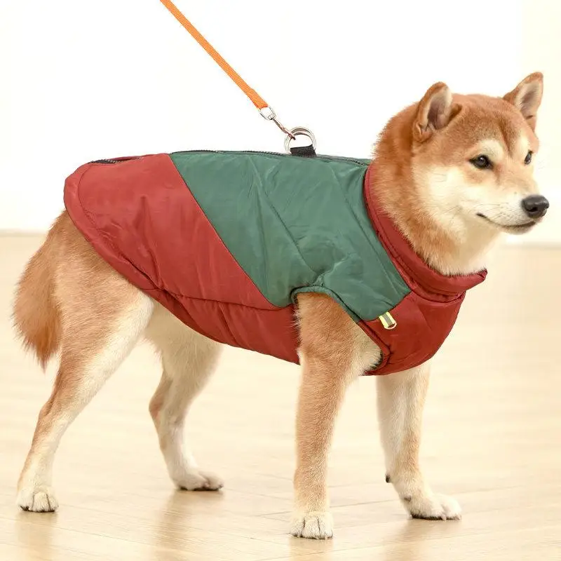

Warm Cotton Dog Clothes for Medium And Large Dogs like Golden Retriever Corgi in Autumn Winter Cozy Pet Apparel Dog Sweater