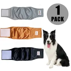 Washable Male Dog Diaper Reusable Pet Physiological Sanitary Pants Nappy Belly Band Wrap Hight Absorbent Leak Proof Diapers