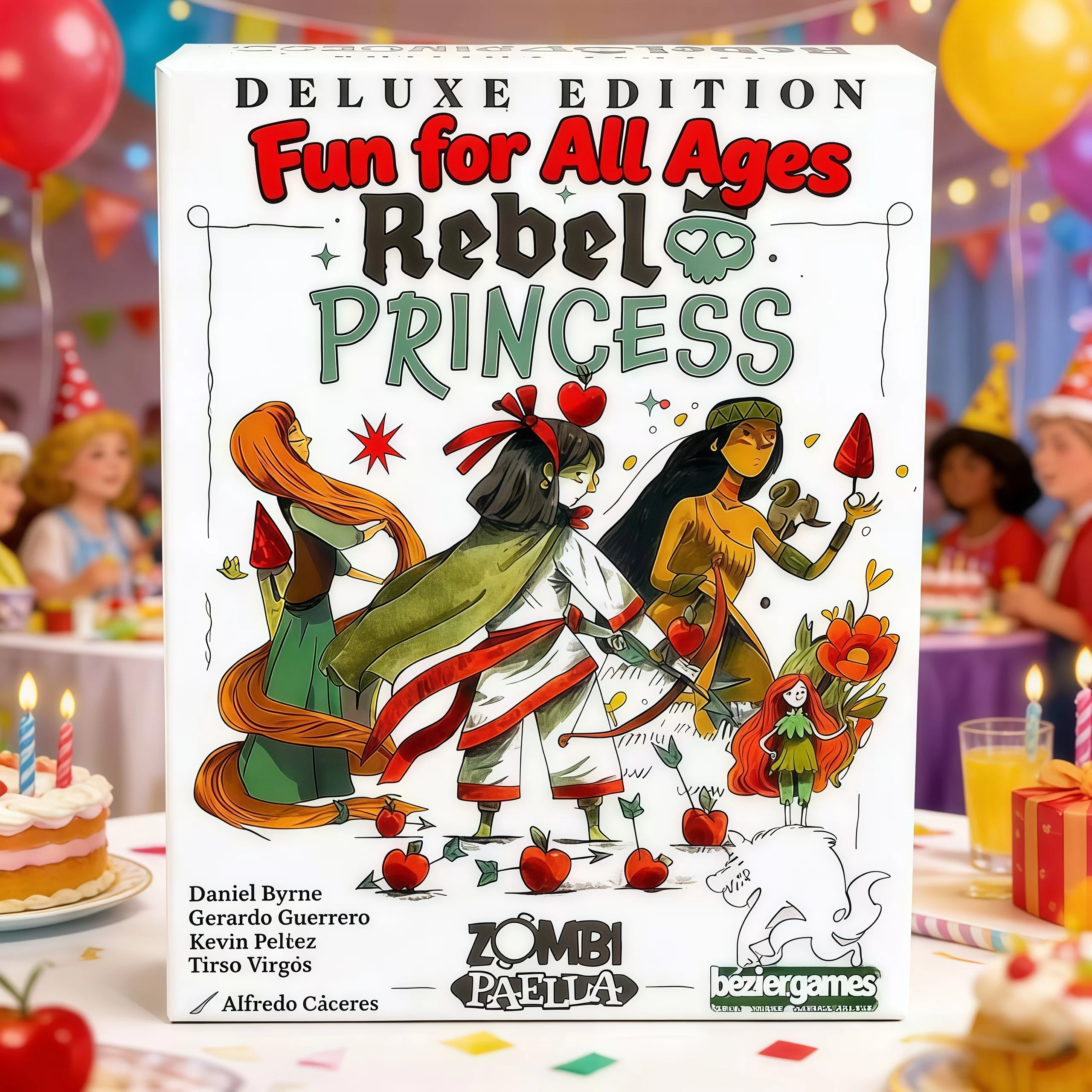

2026 Игра Rebel Princess, стратегическая карта, подходящая для друзей, пар и семьи, идеальная игра, ночные развлечения для всех возрастов