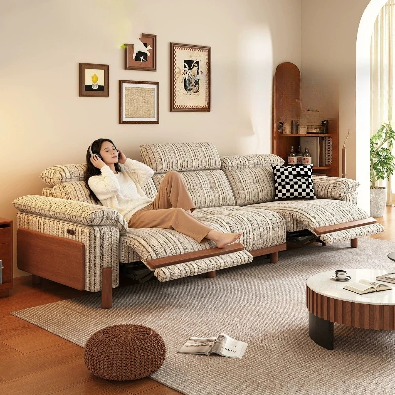 Decoration Motor Electric Recliner Sofa Armrest Oversized Luxury Recliner Sofas Single Modern Divano Soggiorno Home Furniture
