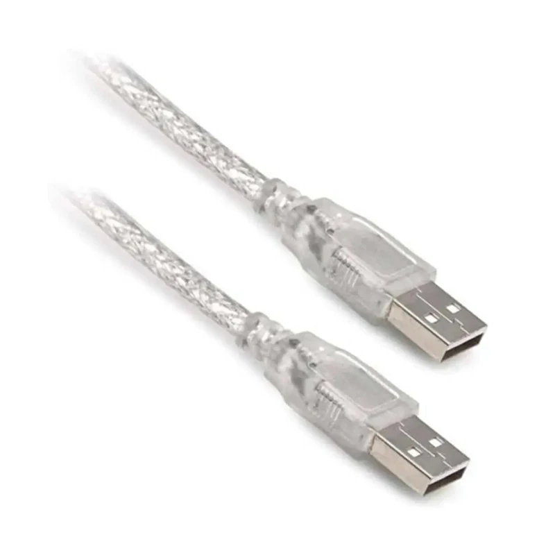 USB male-male transparent cable 3 meters POWERMASTER