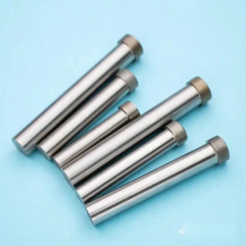 5PCS High Precision SKD11 T-Shoulder Punch Pins D11-D20mm Hardened Stamping Die Piercing Punches for Industrial Tooling