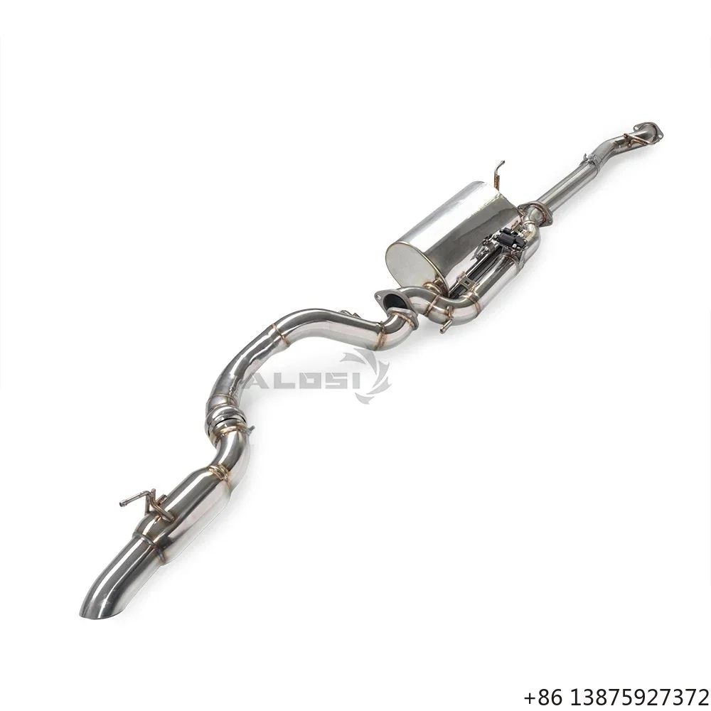 

Valved Catback Exhaust System for GWM Tank 400 Stainless Steel Polished Muffler High Flow Valve Controlled Exhaust Pipe