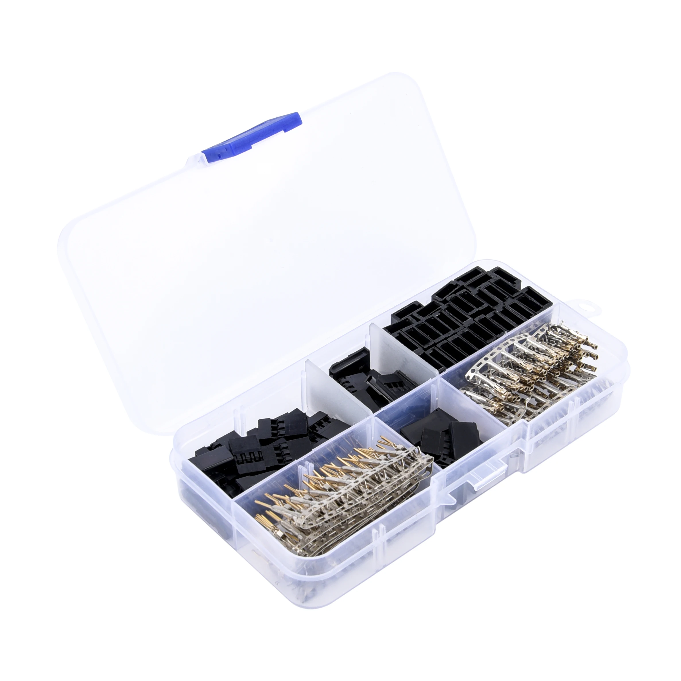 30 Sets Servo Plug Male Female Connector Crimp Pin Kit Compatible for Hitec Spektrum RC Parts