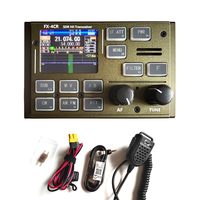 FX-4CR Radio SDR HF Transceiver with 1-20W Continuously Adjustable Power Range Support USB/LSB/CW/AM/FW Modes Short-wave FX4CR