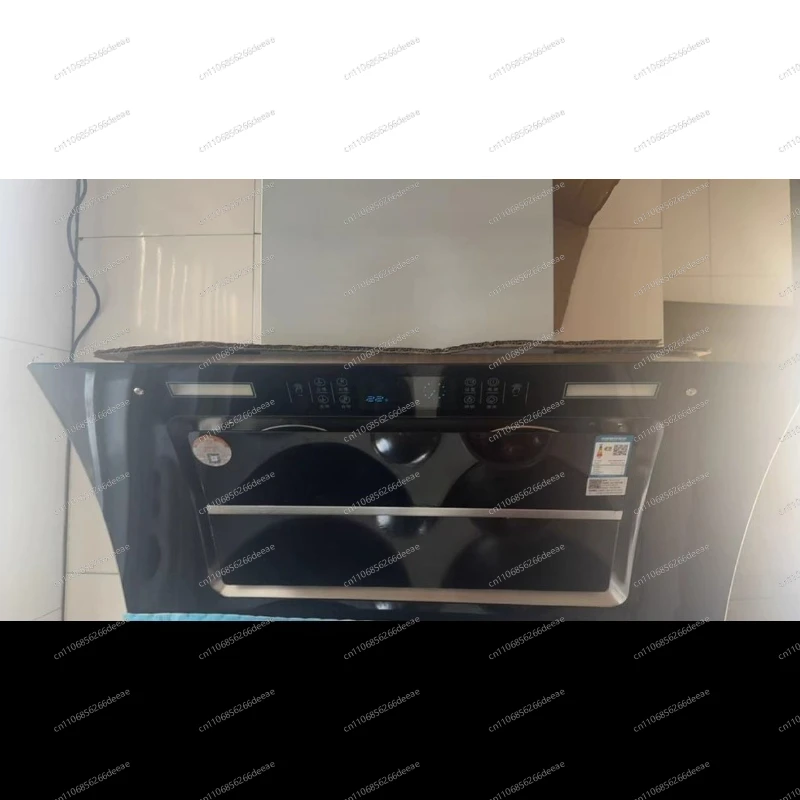 75 80 90cm Kitchen Range Hood by FOSUHOUSE Double Motor Large Suction Side Exhaust for Rental Homes