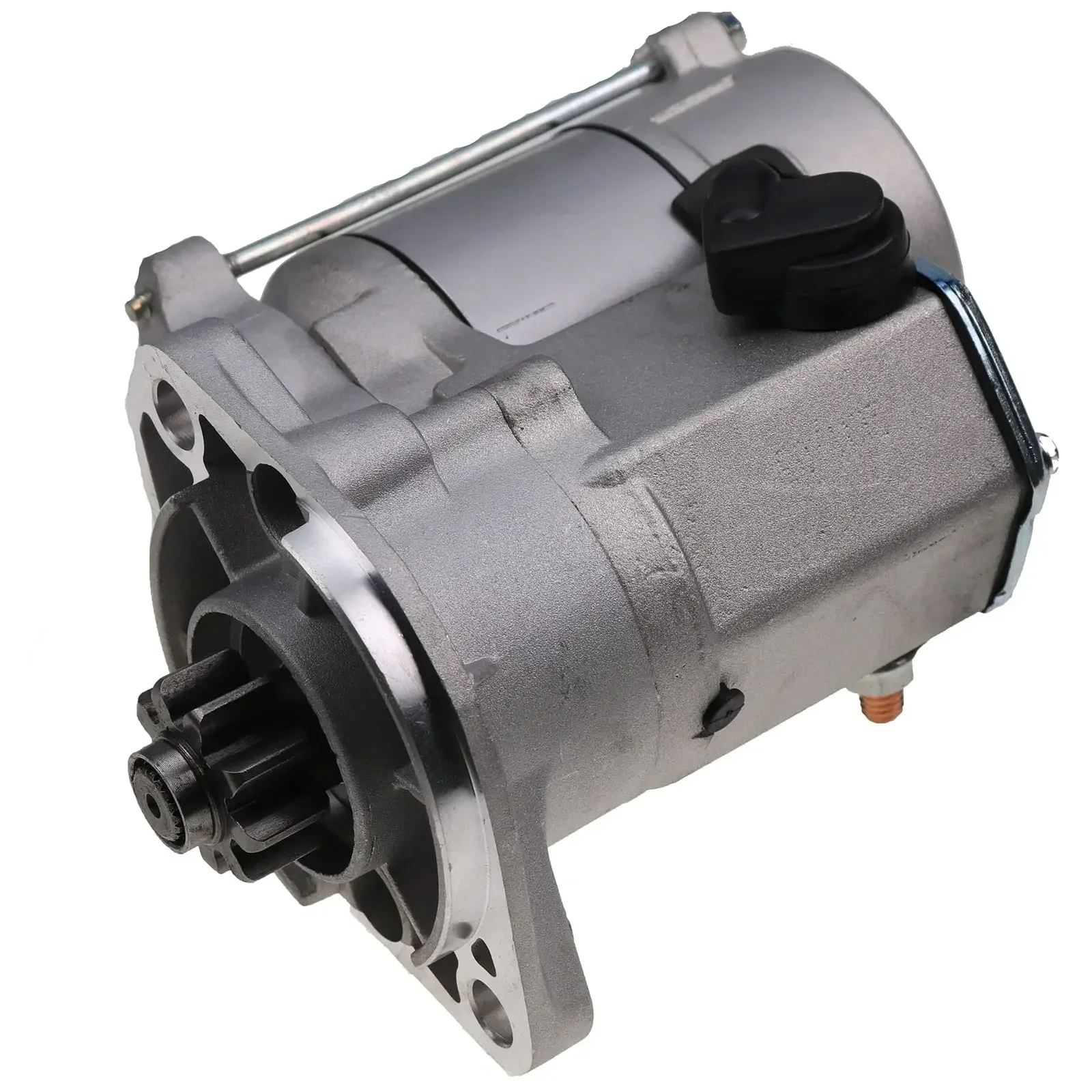Motor de arranque de 12V 9T compatible con Kubota R420S R410 R410B R420 L295DTL2850DT L3250DT L2250DT KX101 KX151 Par de equipos de tractores