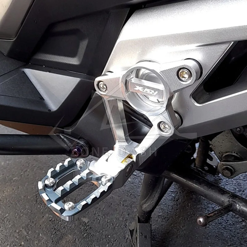 For HONDA XADV X-adv 750 XADV750 2018 2019 2020 Motorcycle Aluminum Alloy Rear Pedal Foot Stand Folding Footrests Passenger Foot