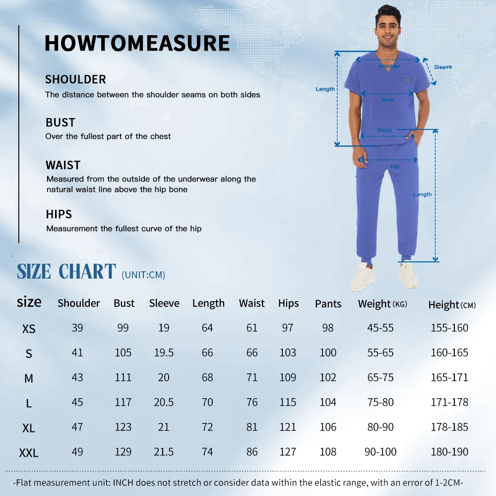 Niaahinn – uniformes médicaux pour hommes, vêtements de travail pour soins infirmiers, Costume de beauté, ensembles de gommages pour infirmières, vêtements de travail pour médecin et dentiste, hauts et pantalons cliniques