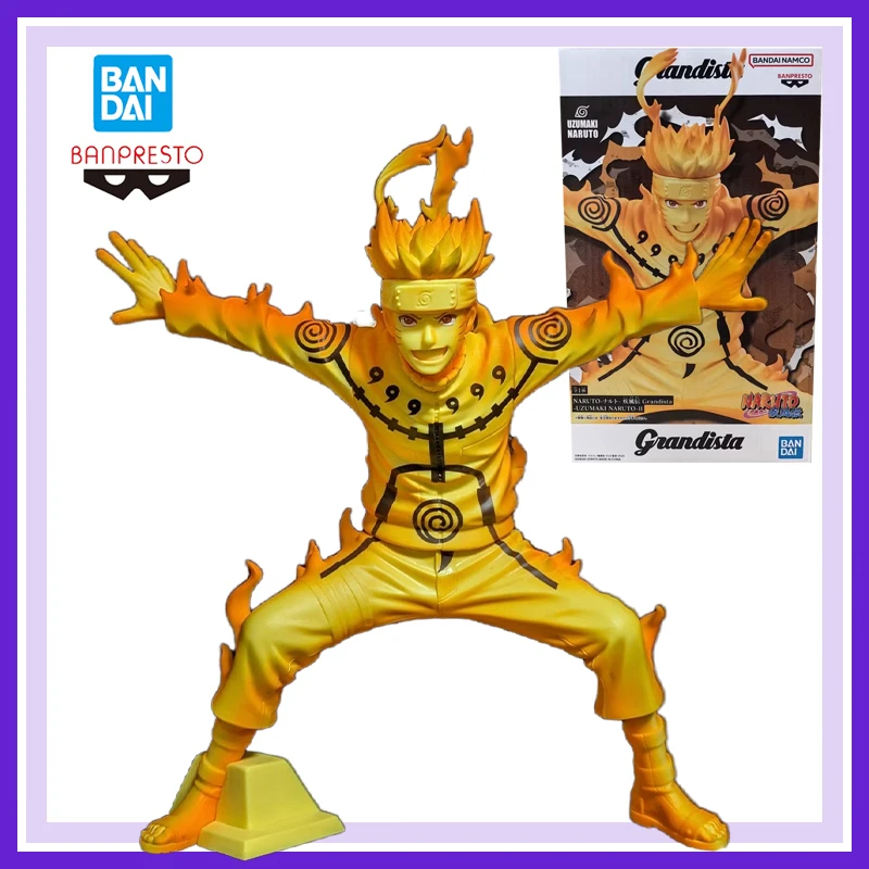 

Genuine Brand New and Unopened Bandai Banpresto Naruto Grandista Naruto Uzumaki Anime Action Figures Model 21Cm Decoration Toy