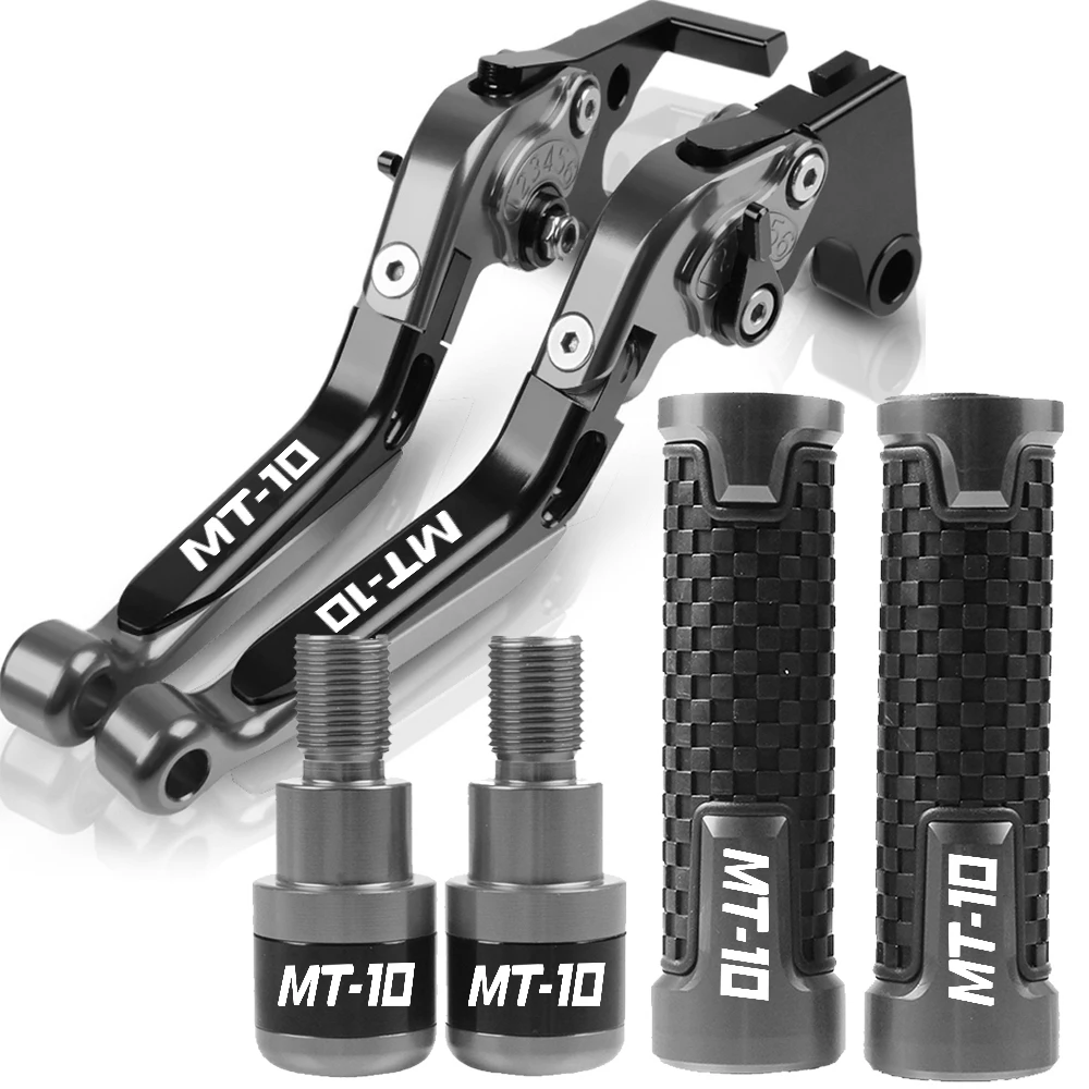 For YAMAHA mt10 MT-10 MT 10 2016 2017 2018 2019 2020 Motorcycle Adjustable Brake Clutch Levers Handlebar Grips Hand Bar ends