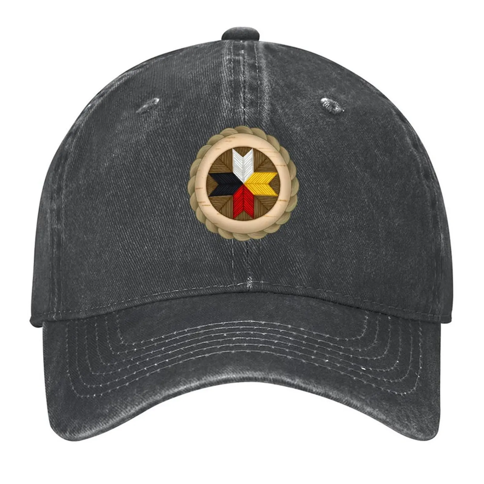 

Mi’kmaq Star Baseball Cap Trucker Hat Streetwear Fashion Beach Golf Woman Hats Men's
