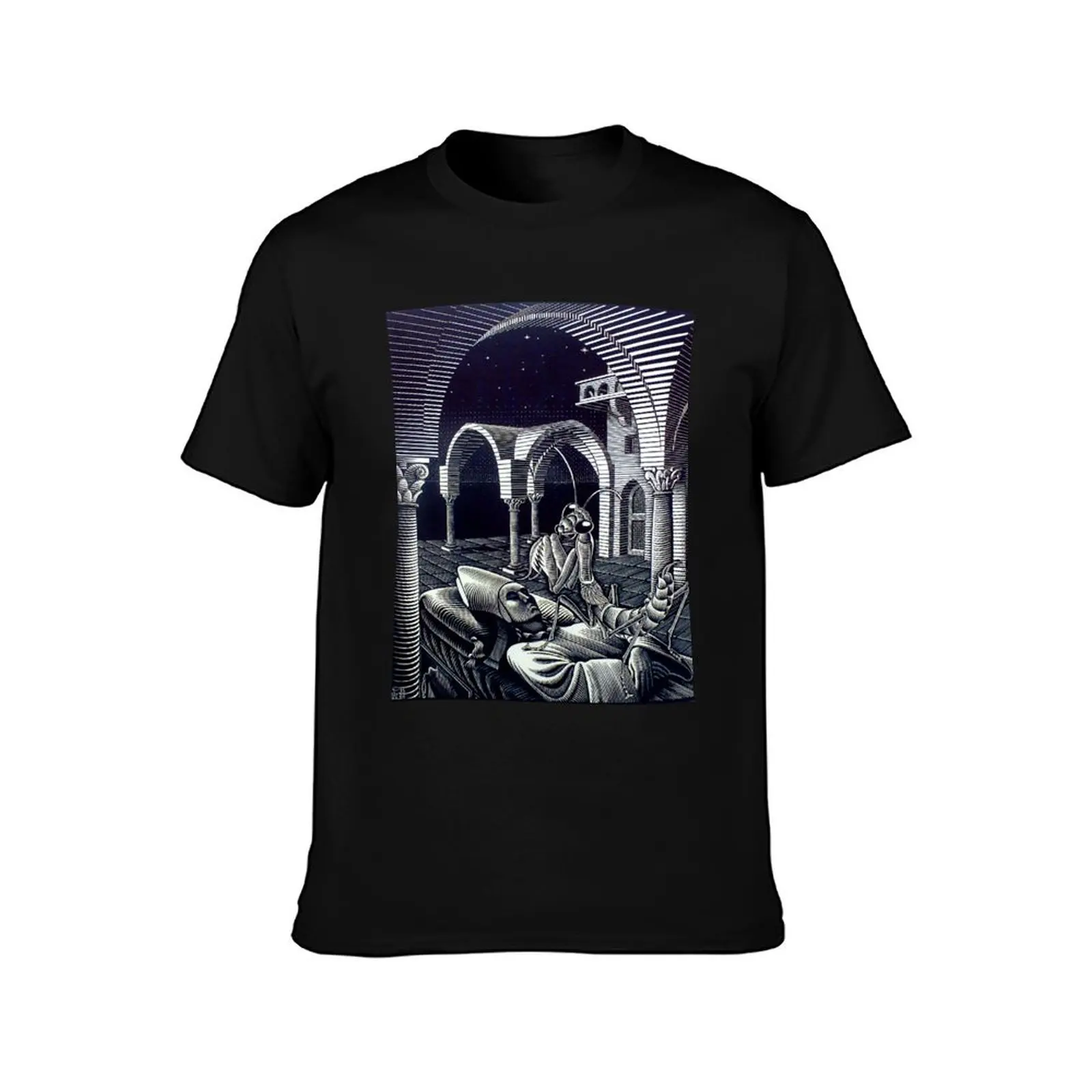 M.C. Escher - Relativity T-Shirt Work Casual Loose Fit T-Shirt