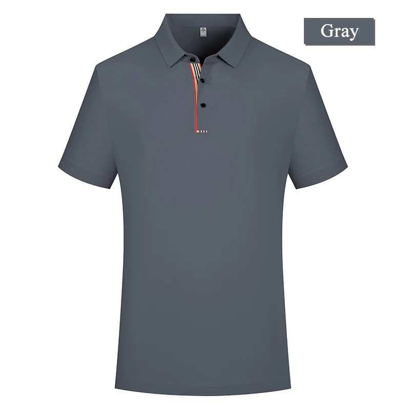 Hot Sale Men and Women's Summer Polo T-shirt Beathable Comfortable Golf Business Causal T-shirt