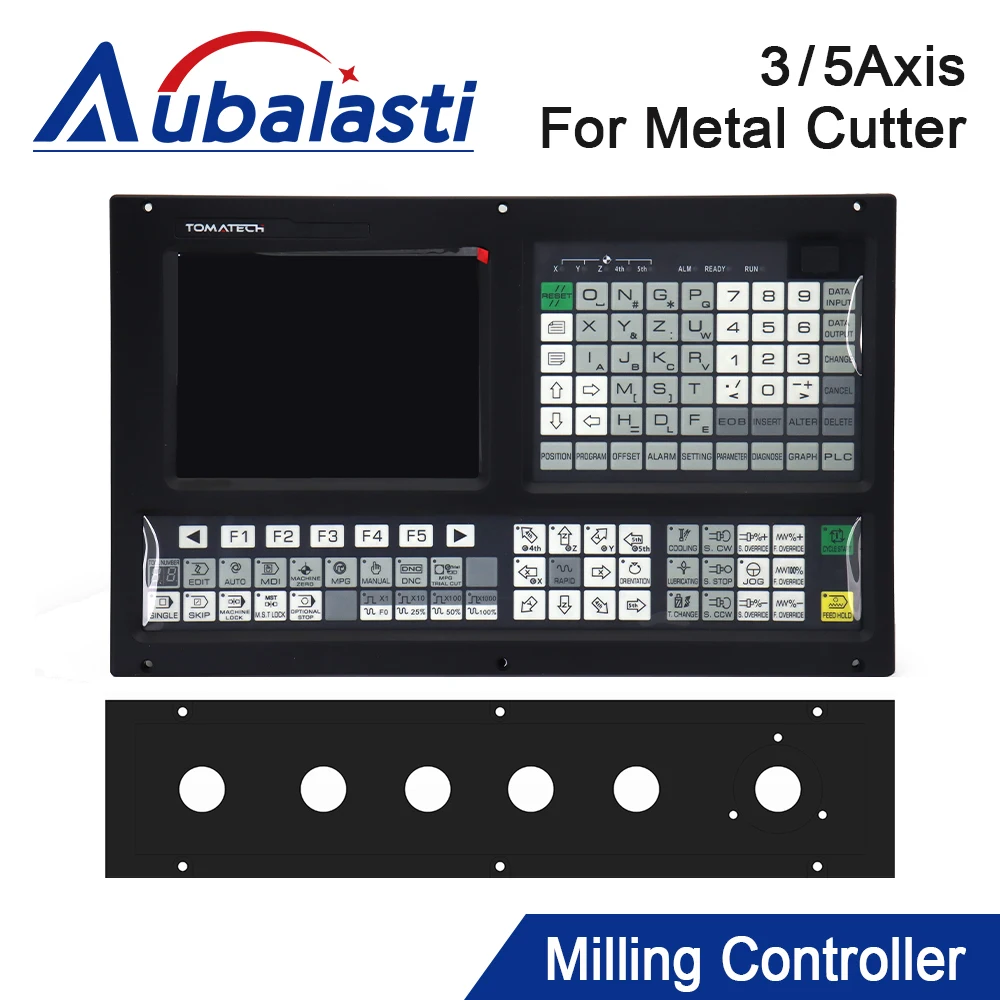 

CNC Controller TAC2005M Metal Milling Controller 3axis 5axis Milling Controller+PLC+ATC Function for Metal Cutter Spindle