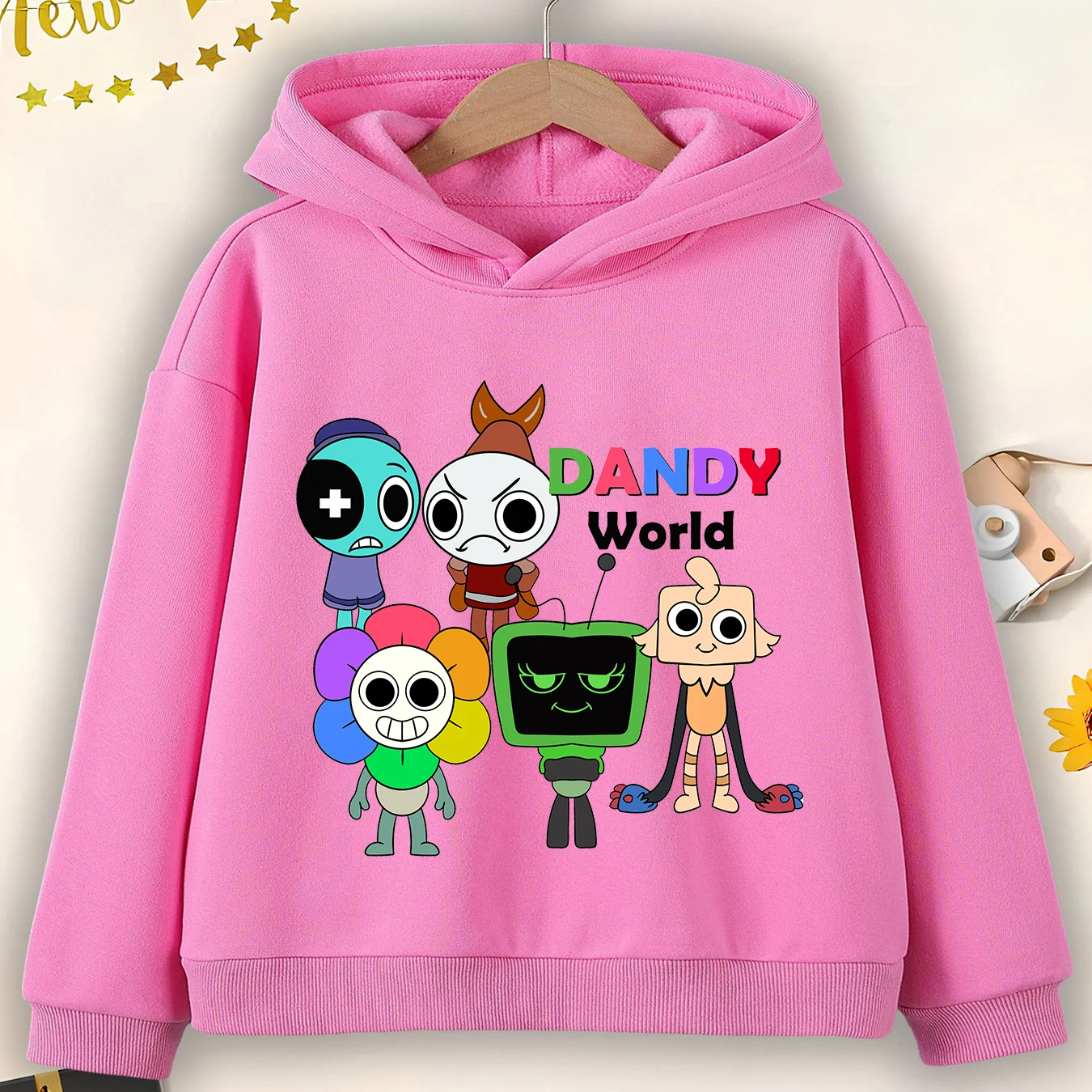 Children's Clothing Dandys World Hoodies Kids Clothes Girls Cartoon Long Sleeve Outerwear Baby Boys Casual Sweatshirt Y2k Tops