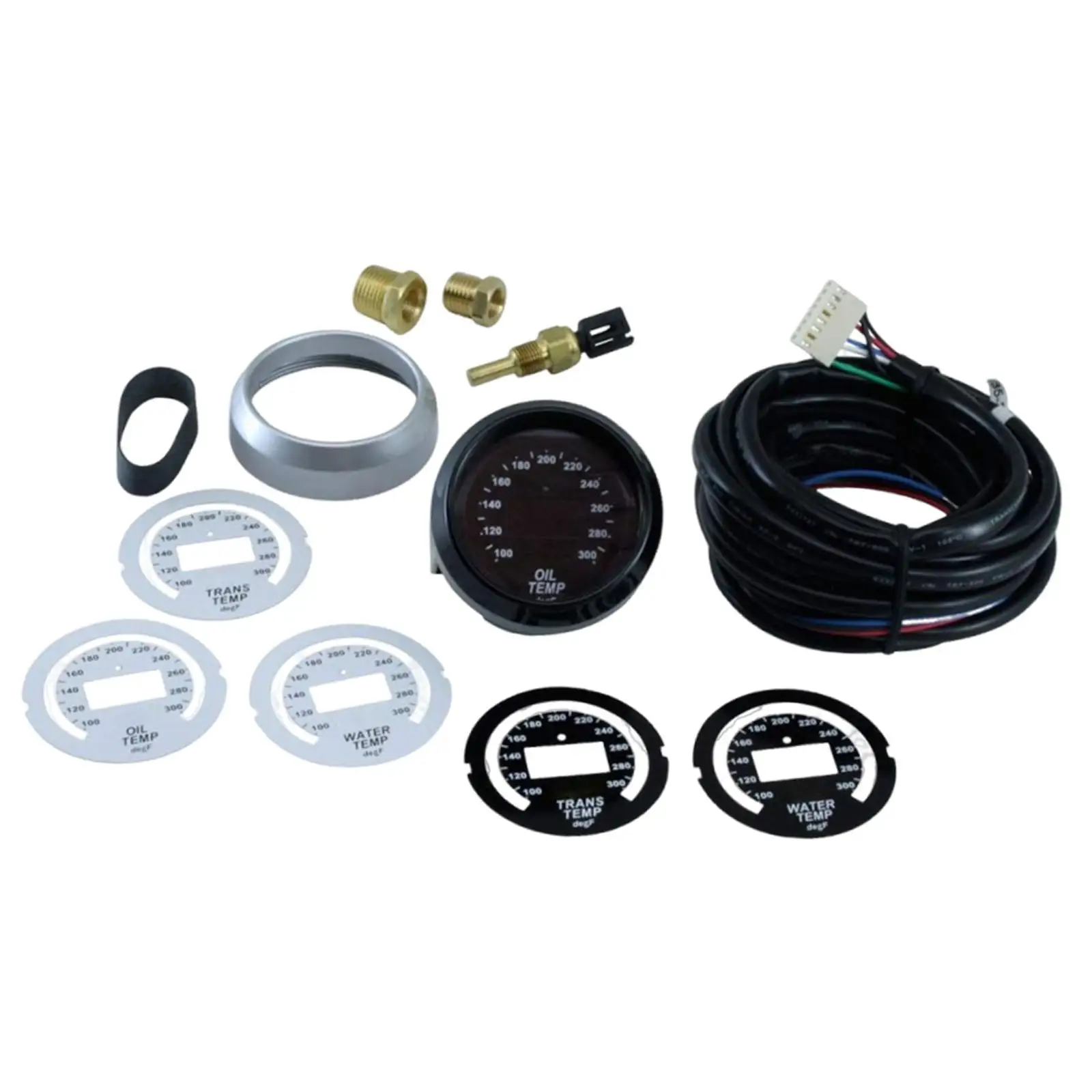 مقياس درجة حرارة الماء الزيتي 52 مم، ملحقات السيارات متعددة الأغراض 30-4402