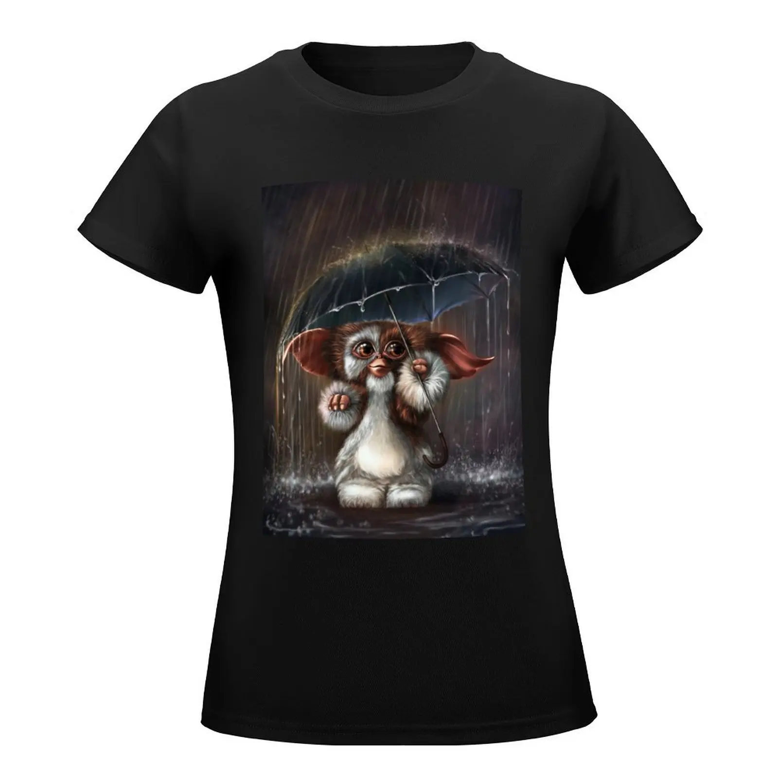 Cute Gizmo Gremlins T-Shirt graphics anime clothes funny tshirts for Women