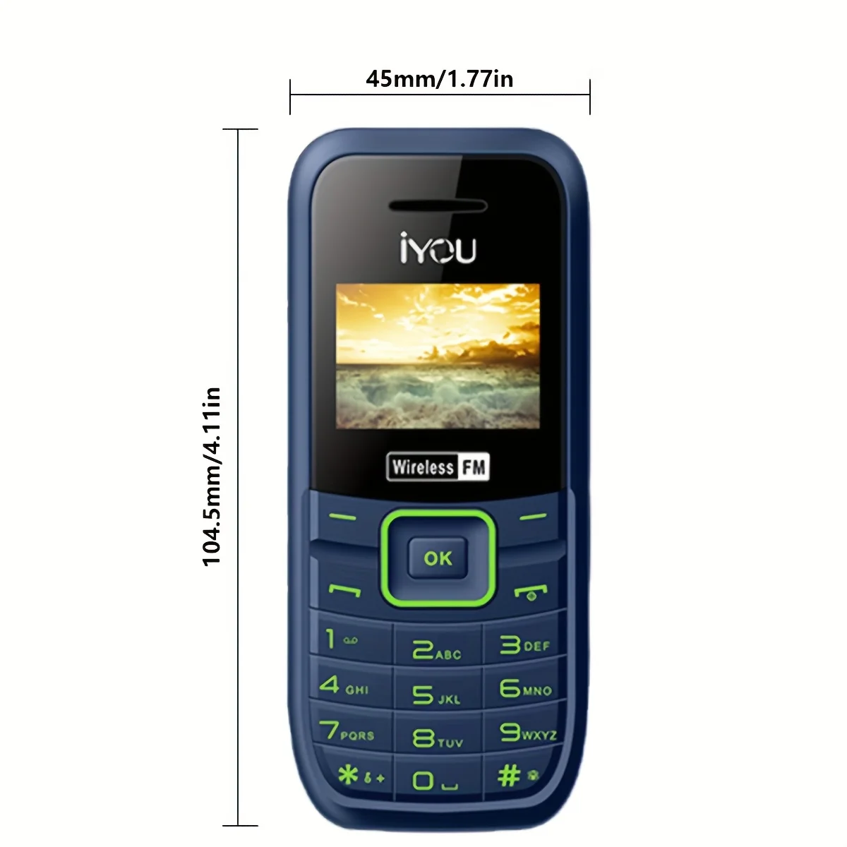 【استعداد طويل للغاية + حجم كبير جدًا 】 وظيفة الاستعداد المزدوج بشريحتين وشاشة احتياطية مقاس 1.44 بوصة/هاتف لكبار السن #2