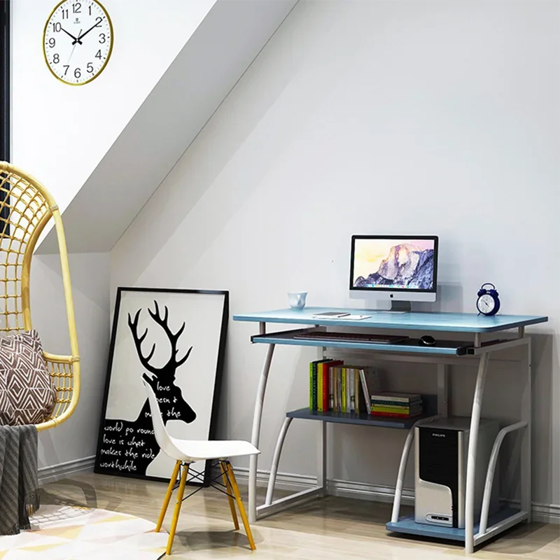 Louis Fashion Desktop Computer Desk Keyboard Bracket Escritoire Mesa Office Work Notebook Table Furniture Simple Morden
