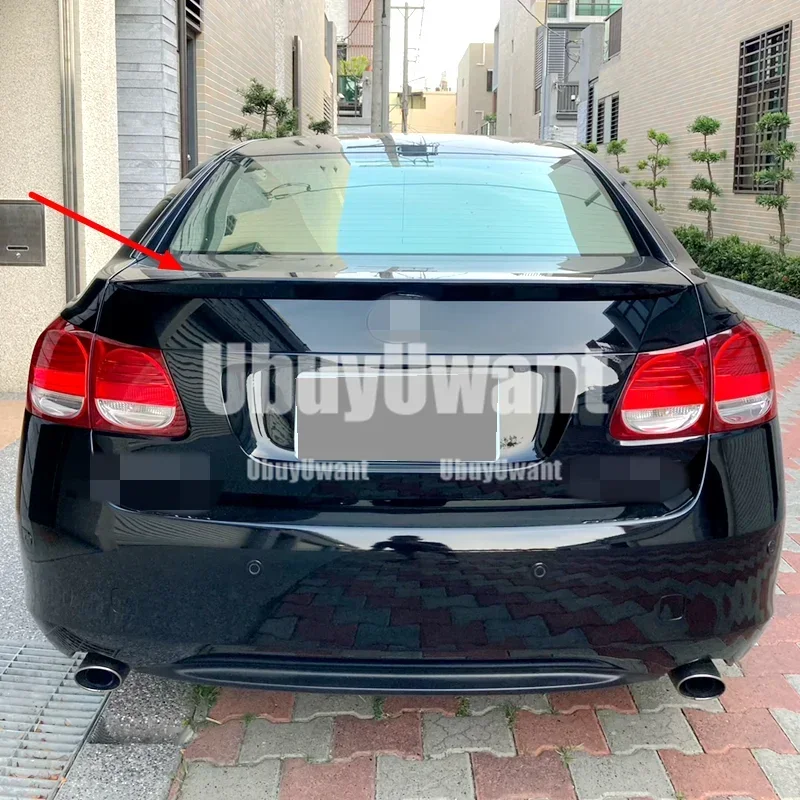 For LEXUS GS300 GS350 GS430 2005-2011 LEXUS GS Auto High Quality ABS Rear Lip Spoiler Trunk Boot Wing 1Pcs Car Styling