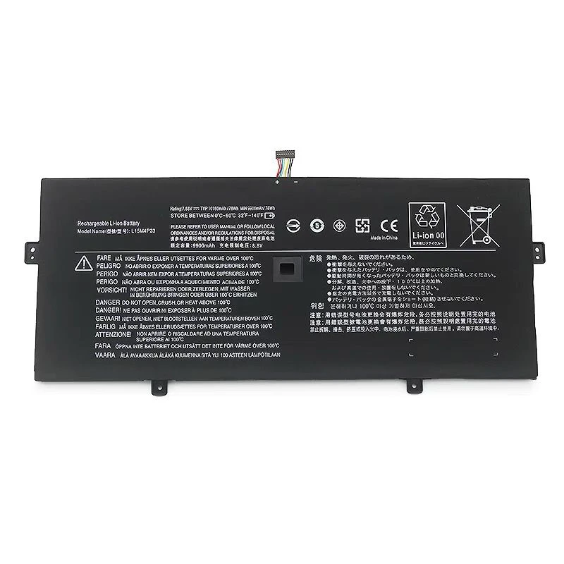 

L15M4P23 L15M4P21 L15C4P22 L15C4P21 Laptop Battery for Lenovo Yoga 910-13IKB Yoga 910 13 80VF, Yoga 5 Pro(512G) 7.68V 78Wh