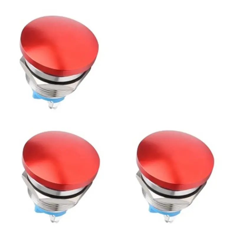 ABTC-Screw-Terminal Switch Self-Resetting/Latching Switch Momentary Push-Button Switch 22Mm Switch Self-Resetting Switch