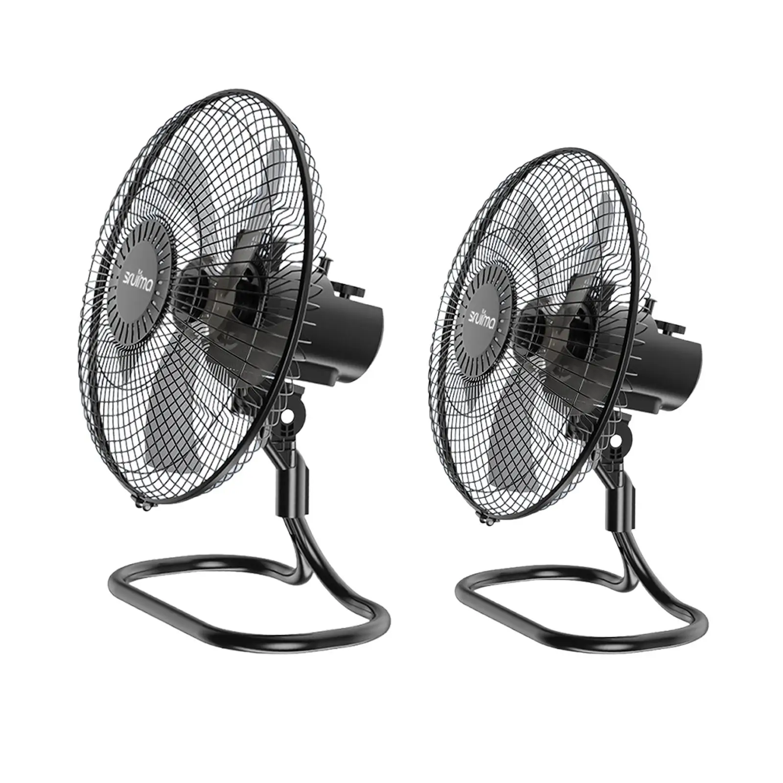 Floor Fan Strong Cool Wind Premium Quiet High Performance 3 Speed Small Mini Desk Fan for Desk Bedroom Tabletop Dorm Office