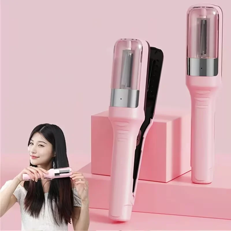 

Portable Electric Hair Trimmer - Rechargeable Split Ends & Frizz Removal Device, Great for Damaged Hair Maintenance