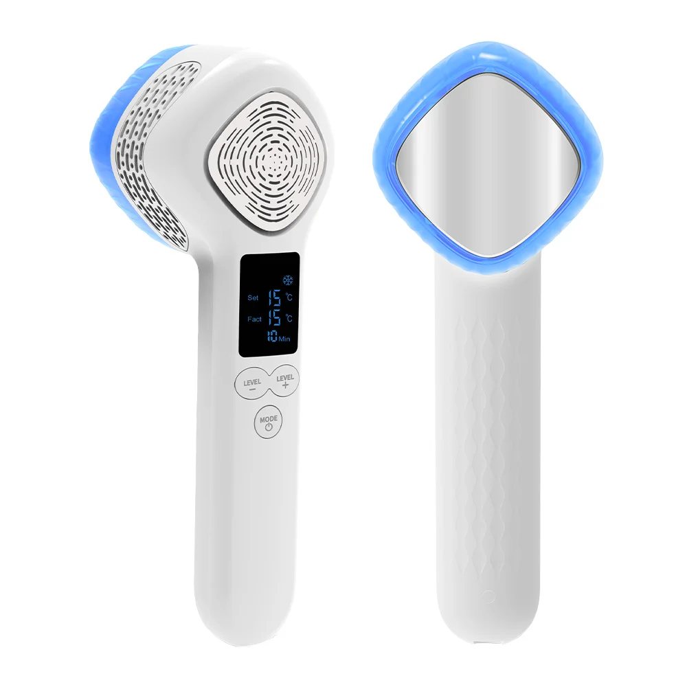 Portable Photon Therapy Skin Care Machine 6 Color Hammer Beauty Device for Hot & Cold Skin Rejuvenation & Pore Refining