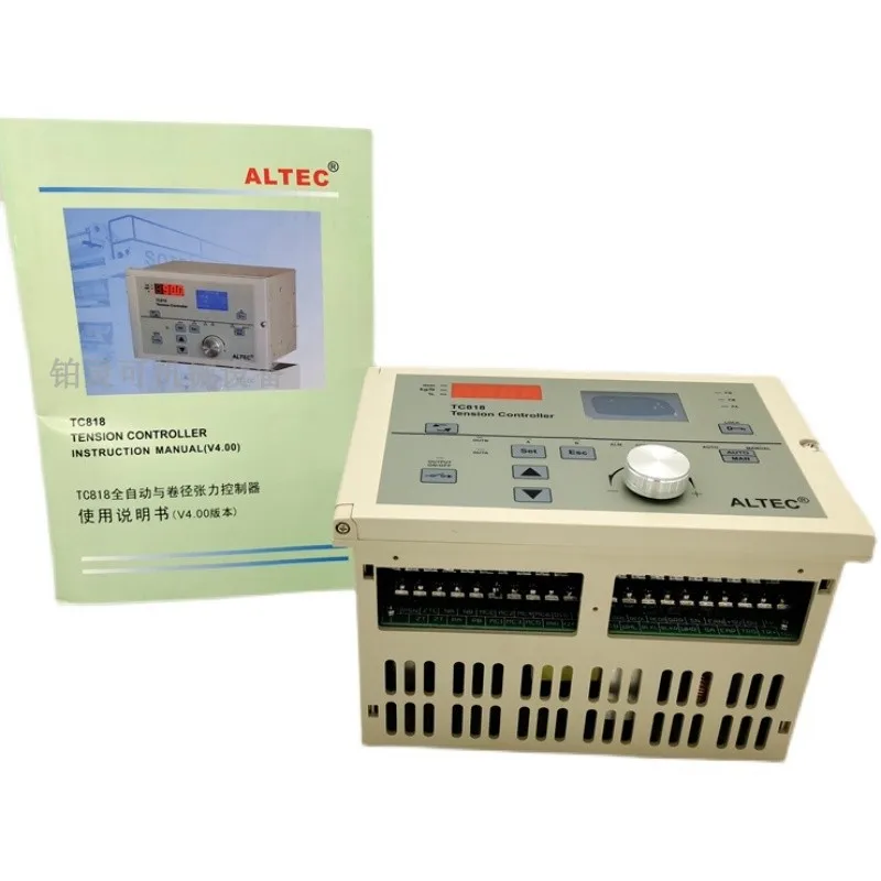 

ALTEC TC818 TENSION CONTROLLER INSTRUCTION MANUAL(V4.00)