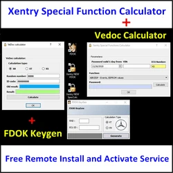 2024 Hot!!! DAS Xentry Sepcial Function Calculator FDOK Vedoc Calculator Keygen MB Star C3 C4 DOIP C5 C6 VCI Free Remote Install