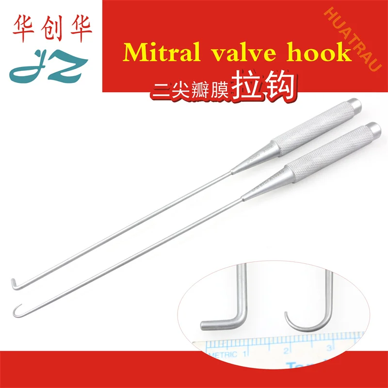 

JZ mitral valve hook monk cap valve heart triangular valve valve tendon chondriac retractor cardiothoracic surgery instrument