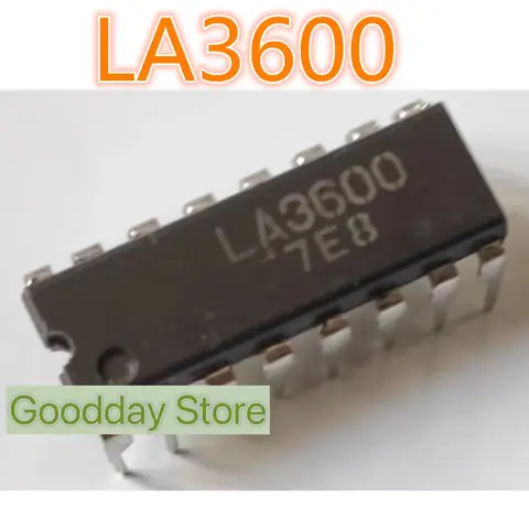 5 pezzi nuovissimo pacchetto DIP-16 chip IC equalizzatore grafico LA3600 a inserimento diretto originale