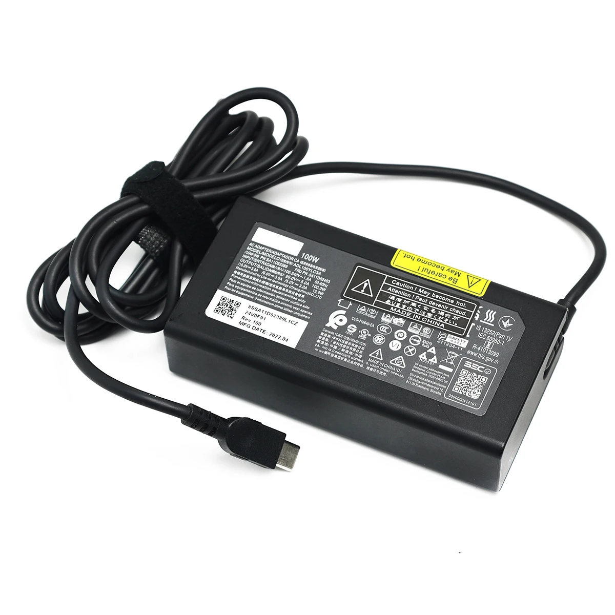 Imagem -02 - para Lenovo 100w pd Carregador 20v 5a para Rescuer Portátil Power Y9000x R7000 Thinkbook 14 Mais 16 Carregador Portátil Tipoc