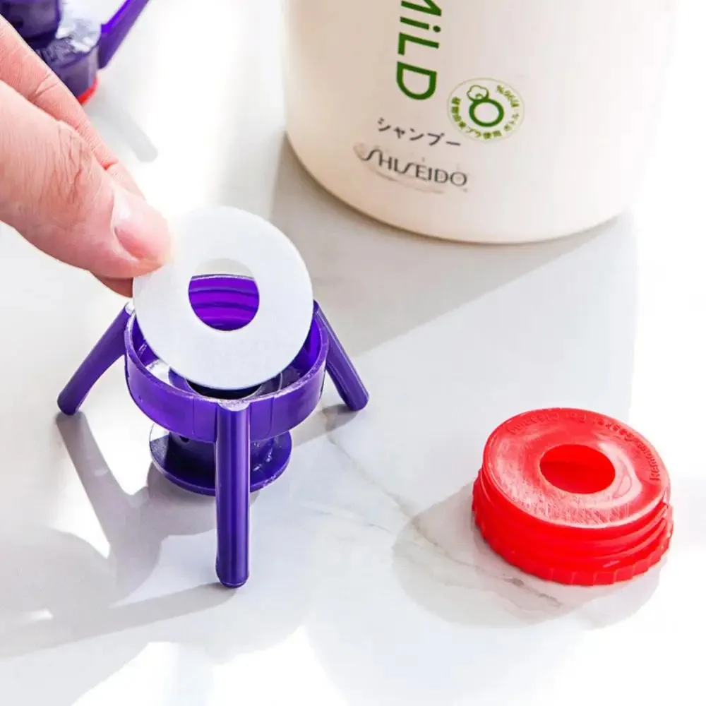 3pcs Toss It Bottle Stand Kit Leak-proof Inverted Liquid Lid Set Easy To Pour Kitchen Bathroom Upside Down Stand Cover